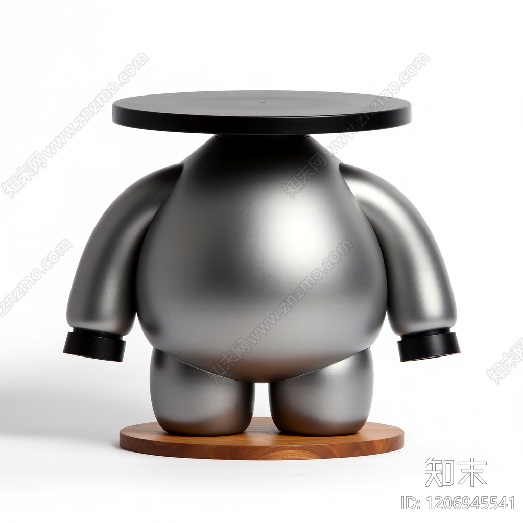 卡通雕塑装饰摆件3D模型下载【ID:1206945541】
