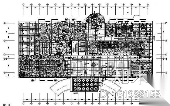 某大酒店装饰图cad施工图下载【ID:161988153】