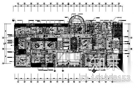 某大酒店装饰图cad施工图下载【ID:161988153】