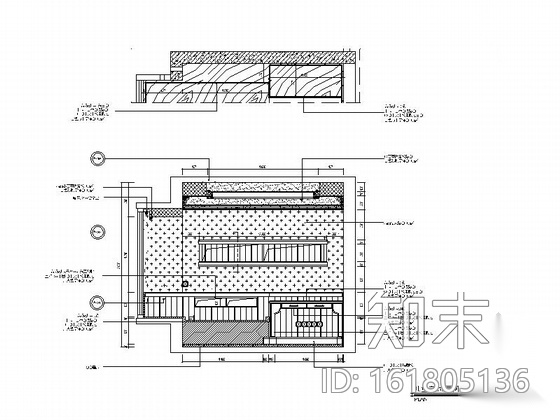 [重庆]精装美式经典三居室住宅装修施工图（含实景）cad施工图下载【ID:161805136】