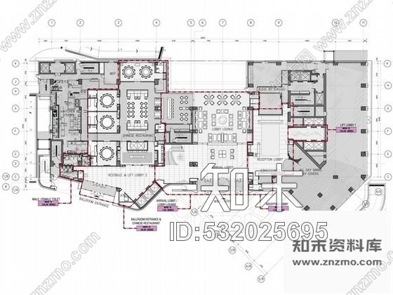 施工图北京东三环CBD全球控股超五星级高端豪华白金酒店施工图含效果施工图下载【ID:532025695】