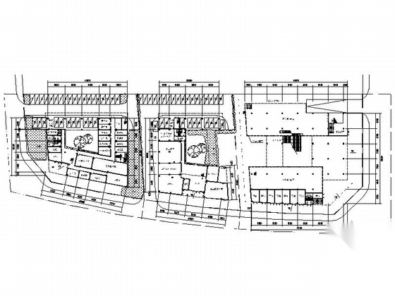 [四川]现代风格多层农贸市场建筑施工图（含效果图）施工图下载【ID:167372116】