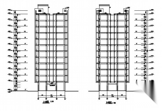 [义乌市]某十二层单身公寓建筑施工图施工图下载【ID:166196139】