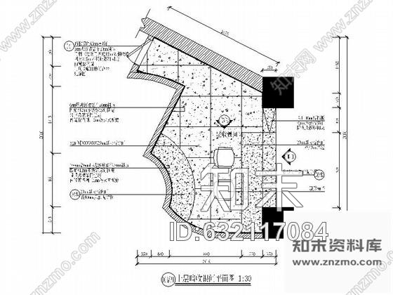 施工图大连奢华俱乐部收银间装修图cad施工图下载【ID:632117084】