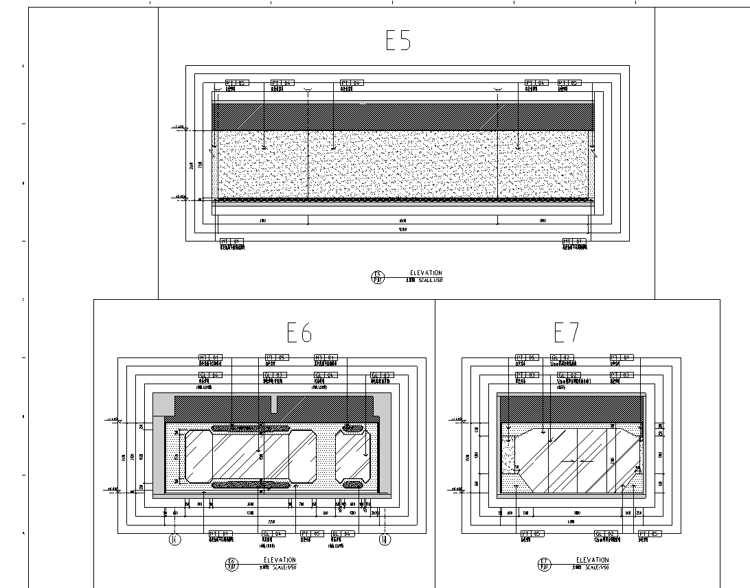 [福建]泉州某信息科技展厅施工图_附效果图施工图下载【ID:166522161】