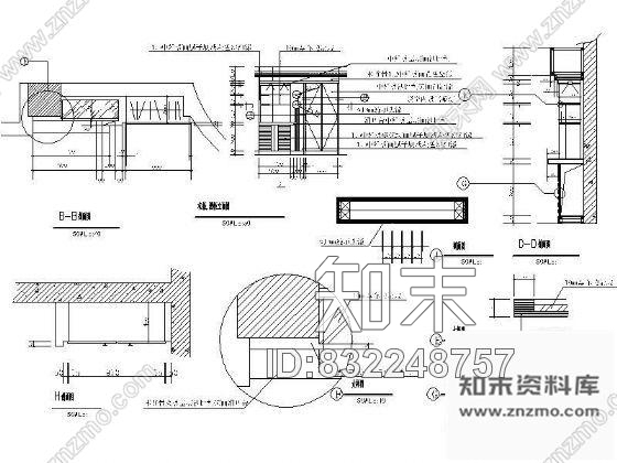 图块/节点包厢衣酒柜详图cad施工图下载【ID:832248757】