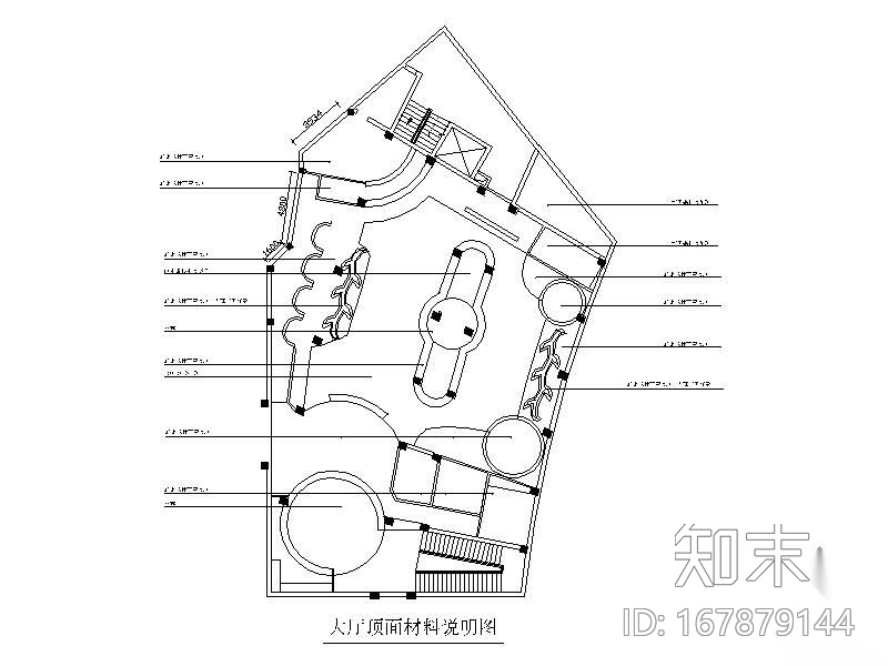 酒吧平面图施工图下载【ID:167879144】