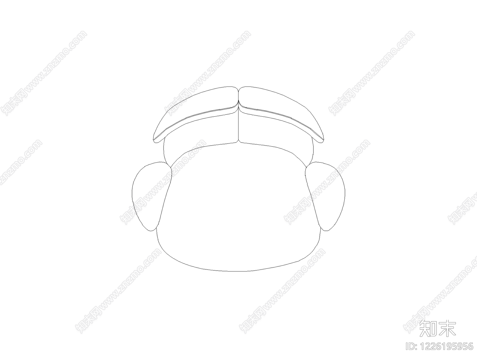 沙发CAD图纸