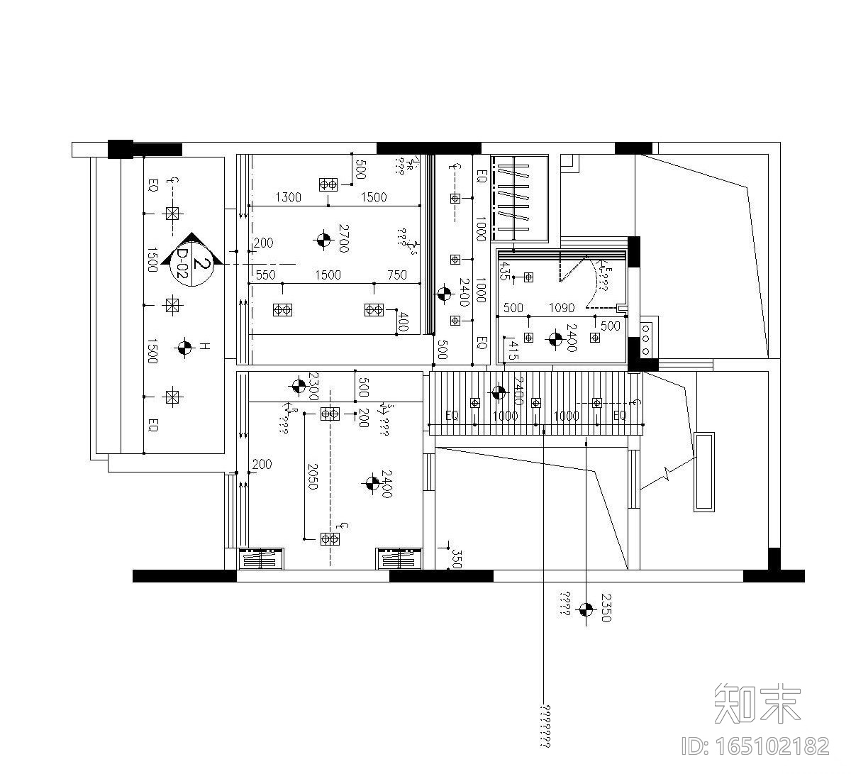 [重庆]梁志天——现代风格五层别墅内部装修全套施工图cad施工图下载【ID:165102182】