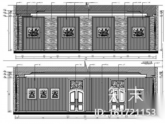 [福州]高档奢华欧式国际售楼部装修图（含实景）cad施工图下载【ID:161721153】