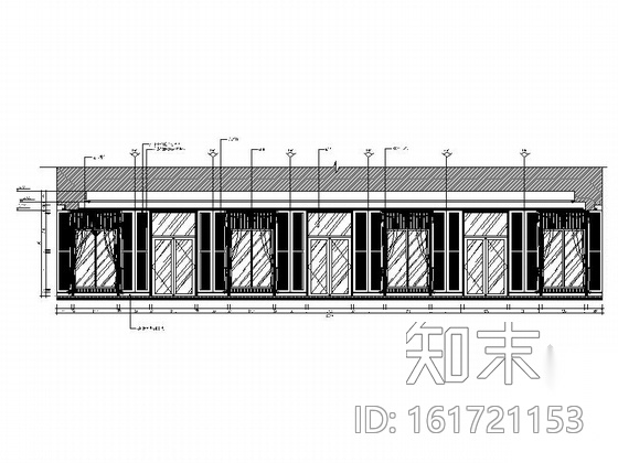 [福州]高档奢华欧式国际售楼部装修图（含实景）cad施工图下载【ID:161721153】