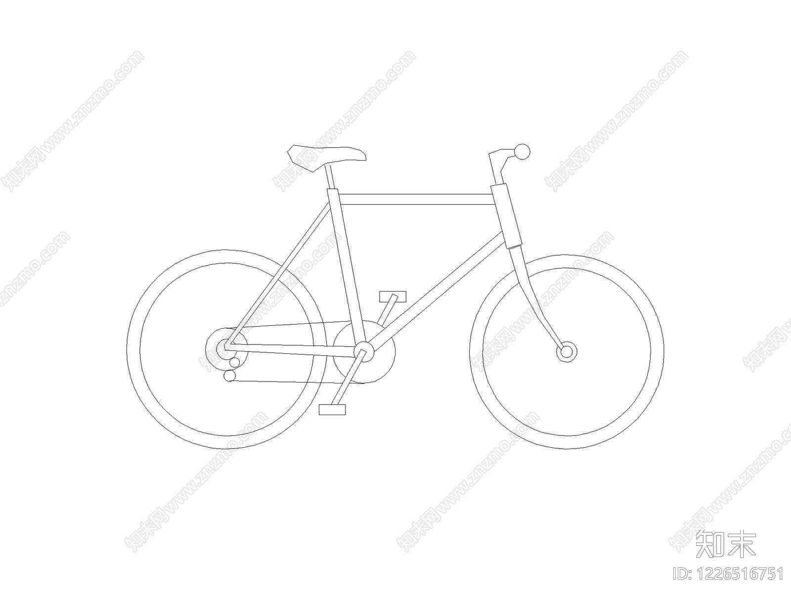 交通工具图库CAD图纸
