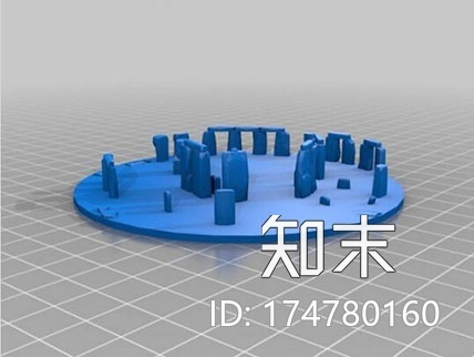 迷你巨石阵3d打印模型下载【ID:174780160】