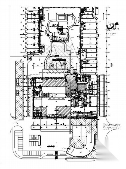 [湖南]高层框架剪力墙结构五星级酒店建筑施工图（含内装...施工图下载【ID:167941103】