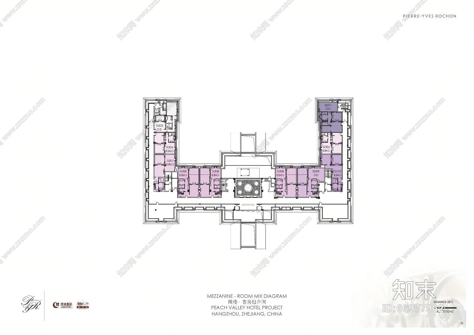 【免费】PYR--欧式杭州桃花源酒店cad施工图下载【ID:66977962】