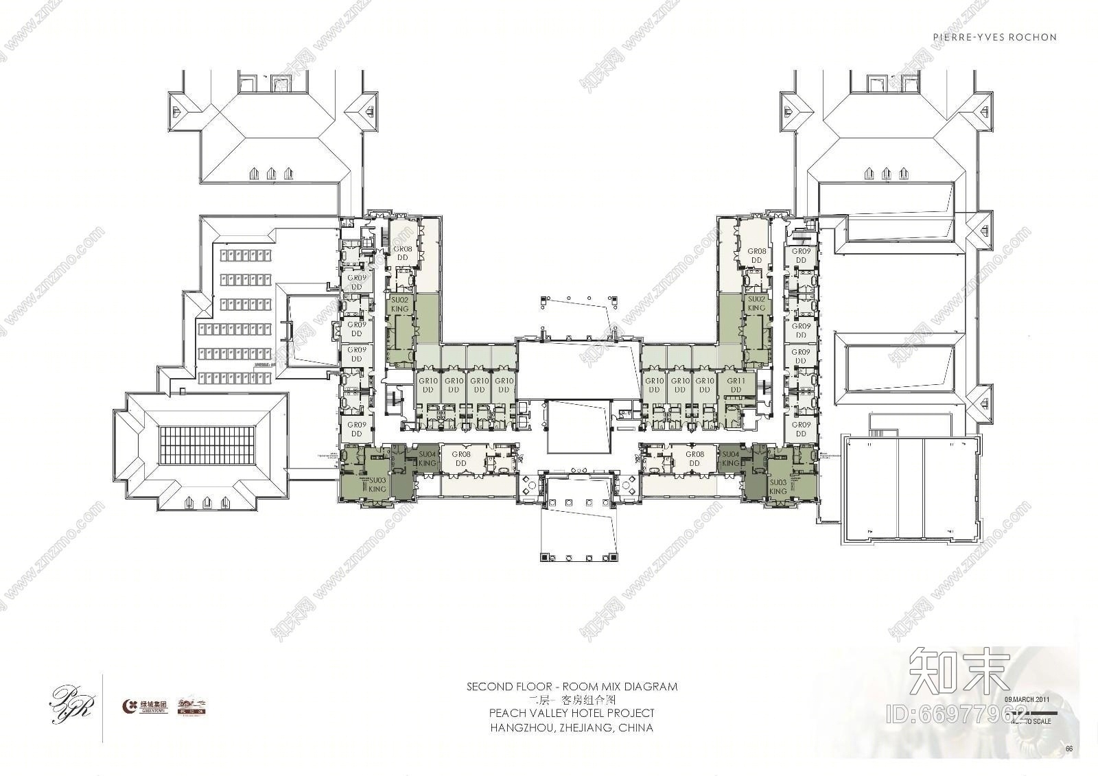 【免费】PYR--欧式杭州桃花源酒店cad施工图下载【ID:66977962】