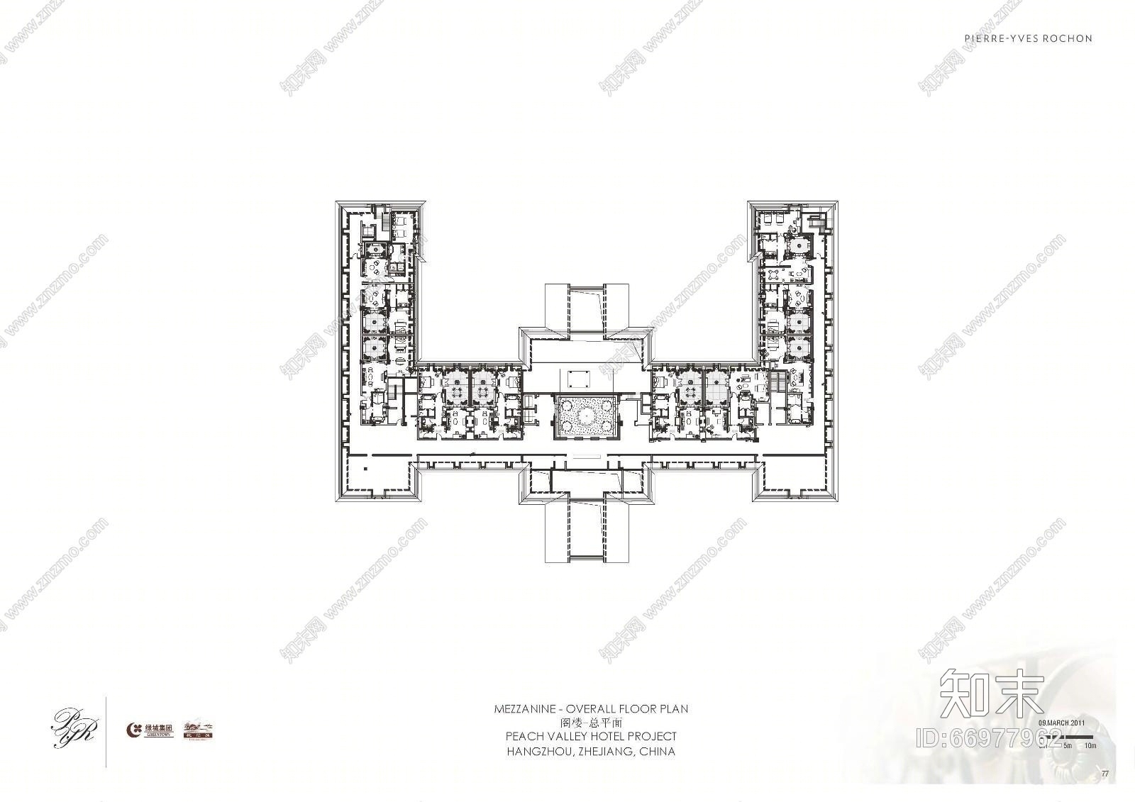 【免费】PYR--欧式杭州桃花源酒店cad施工图下载【ID:66977962】