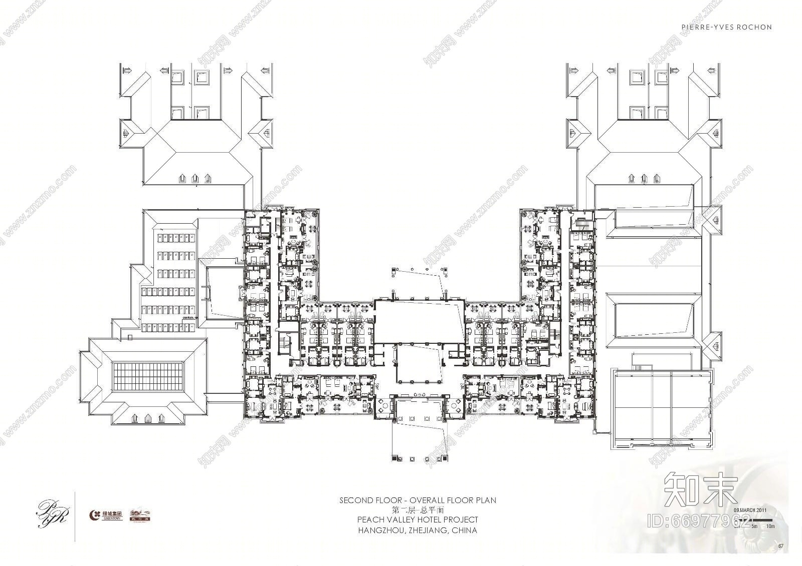 【免费】PYR--欧式杭州桃花源酒店cad施工图下载【ID:66977962】