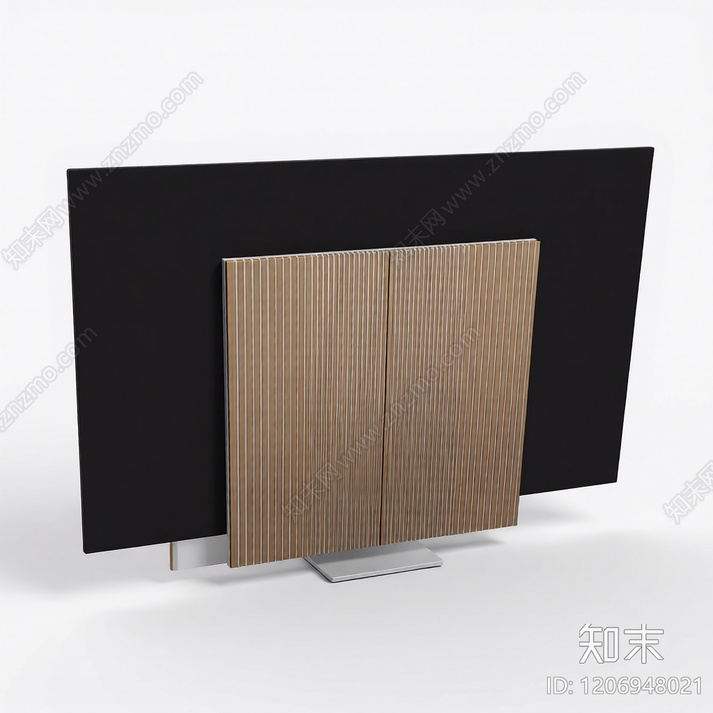 电视墙装饰板组件3D模型下载【ID:1206948021】