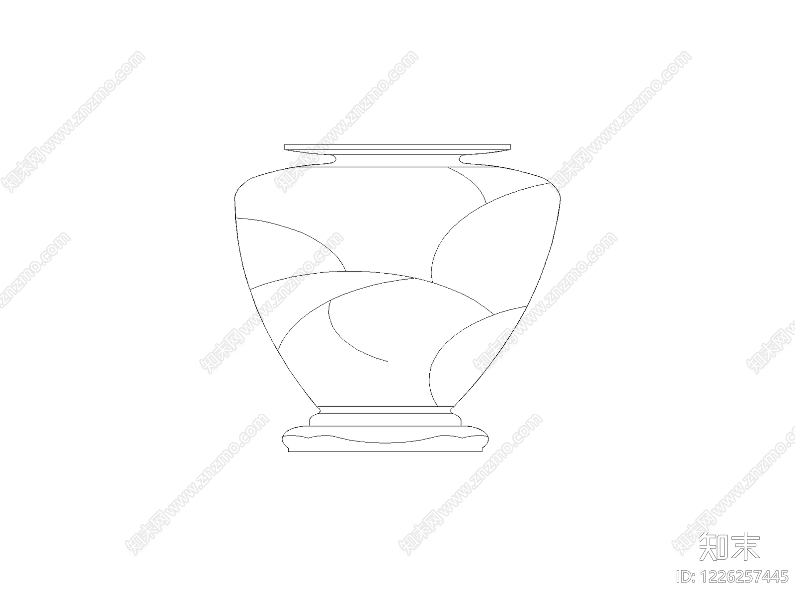 摆件CAD图纸