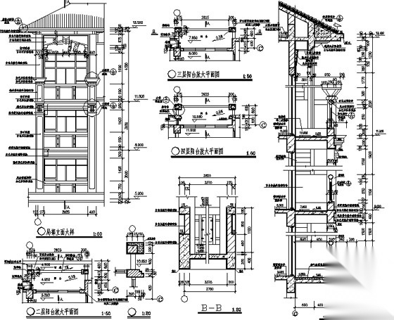 [东莞市石碣镇]某花园西区G2四层住宅建筑施工图cad施工图下载【ID:167492158】