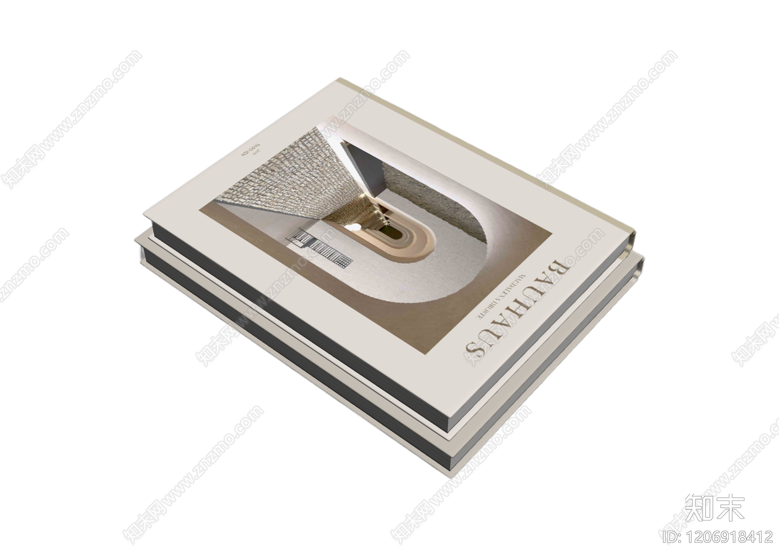 艺术书籍堆叠模型3D模型下载【ID:1206918412】