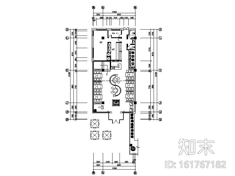 [常熟]某特色火锅店设计施工图（含效果图）施工图下载【ID:161767182】