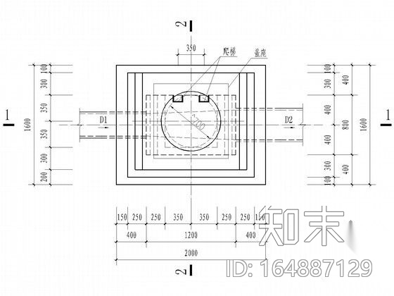 [重庆]城市Ⅱ级市政干道排水工程施工图（含设计计算说明...cad施工图下载【ID:164887129】