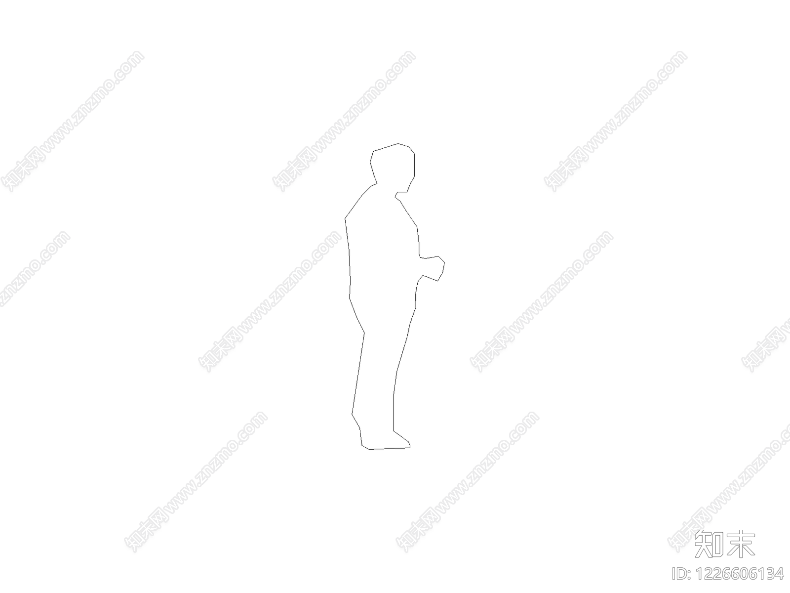 人物cad施工图下载【ID:1226606134】