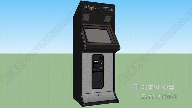 魔幻触摸视频游戏机SU模型下载【ID:931131604】