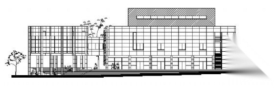 某市二层电影院建筑设计方案cad施工图下载【ID:160726138】