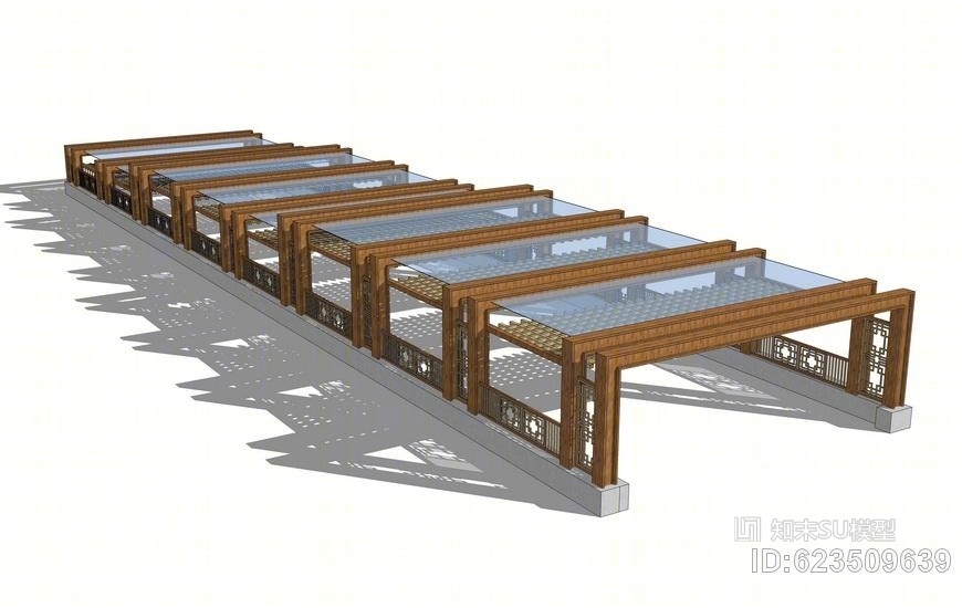 车库入口SU模型下载【ID:623509639】
