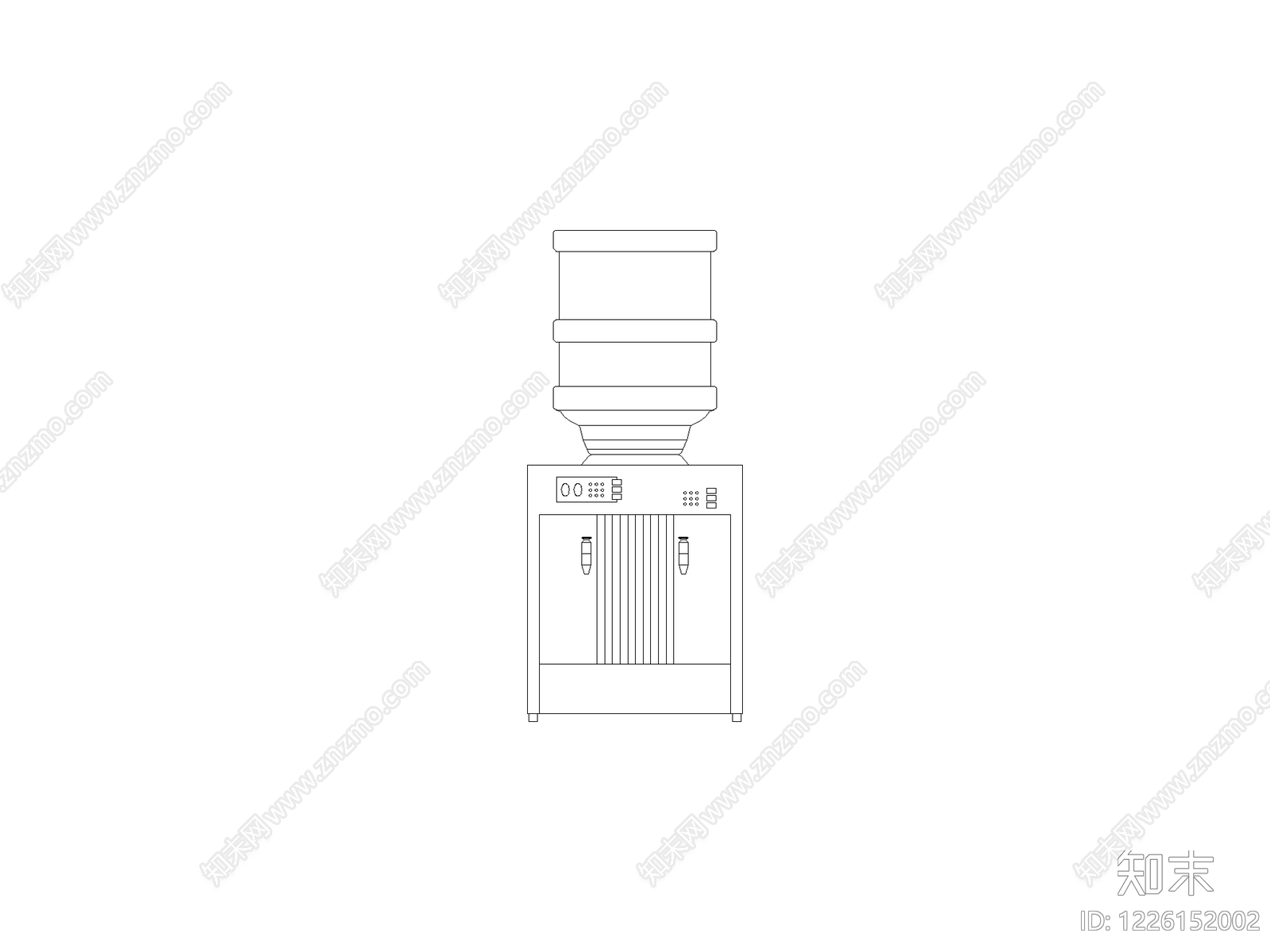 厨房设施cad施工图下载【ID:1226152002】