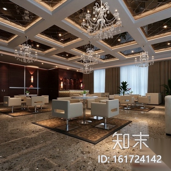 [泉州]现代高档售楼处设计施工图（含效果）cad施工图下载【ID:161724142】