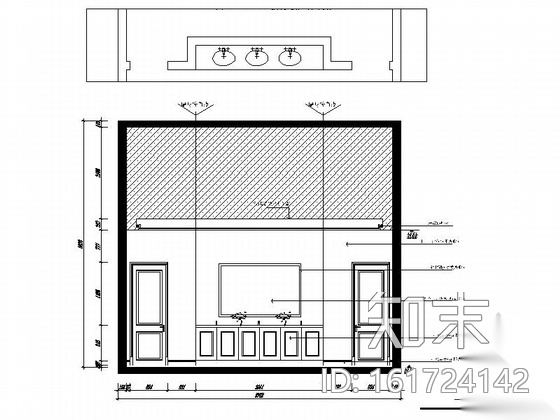 [泉州]现代高档售楼处设计施工图（含效果）cad施工图下载【ID:161724142】