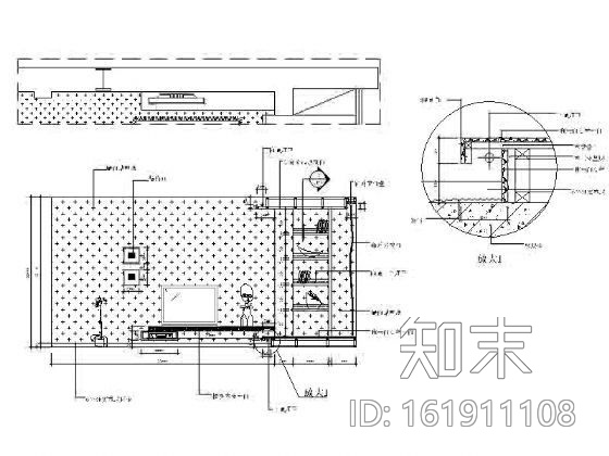 现代风格别墅样板间装修图(含实景)cad施工图下载【ID:161911108】