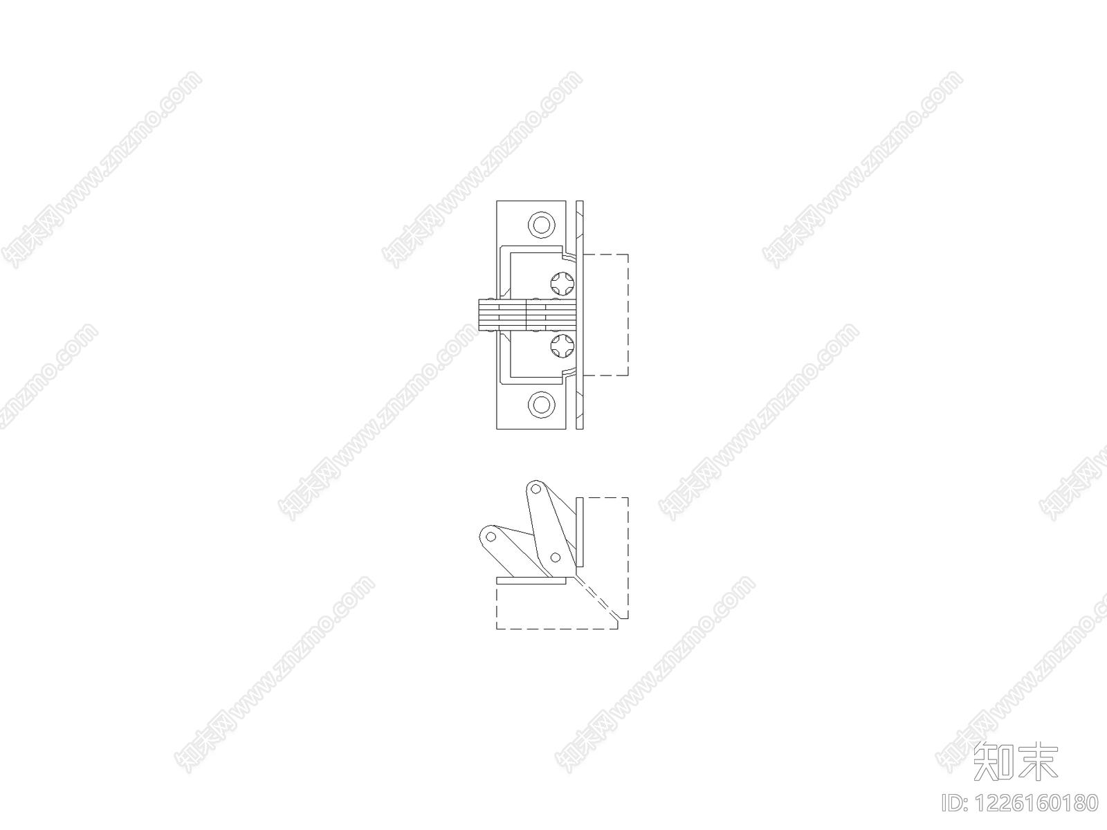 现代五金管件CAD图纸