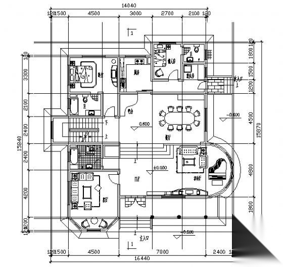 大足群力新村别墅群建筑方案图cad施工图下载【ID:151392194】