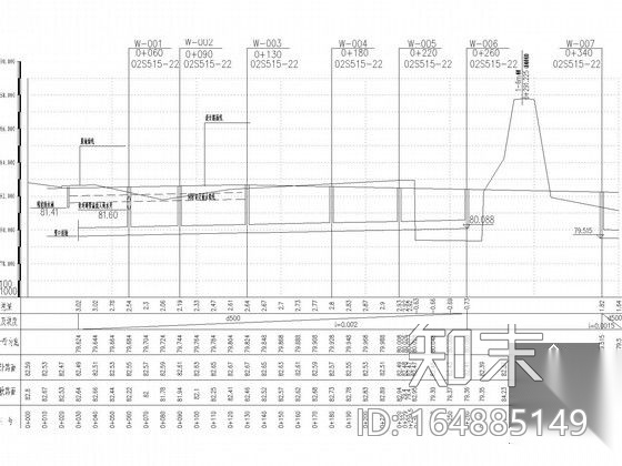 [河南]一级公路工程给排水施工图纸（含计算书）cad施工图下载【ID:164885149】