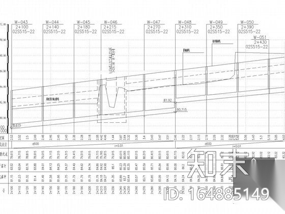 [河南]一级公路工程给排水施工图纸（含计算书）cad施工图下载【ID:164885149】