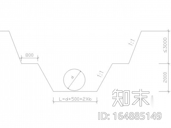 [河南]一级公路工程给排水施工图纸（含计算书）cad施工图下载【ID:164885149】