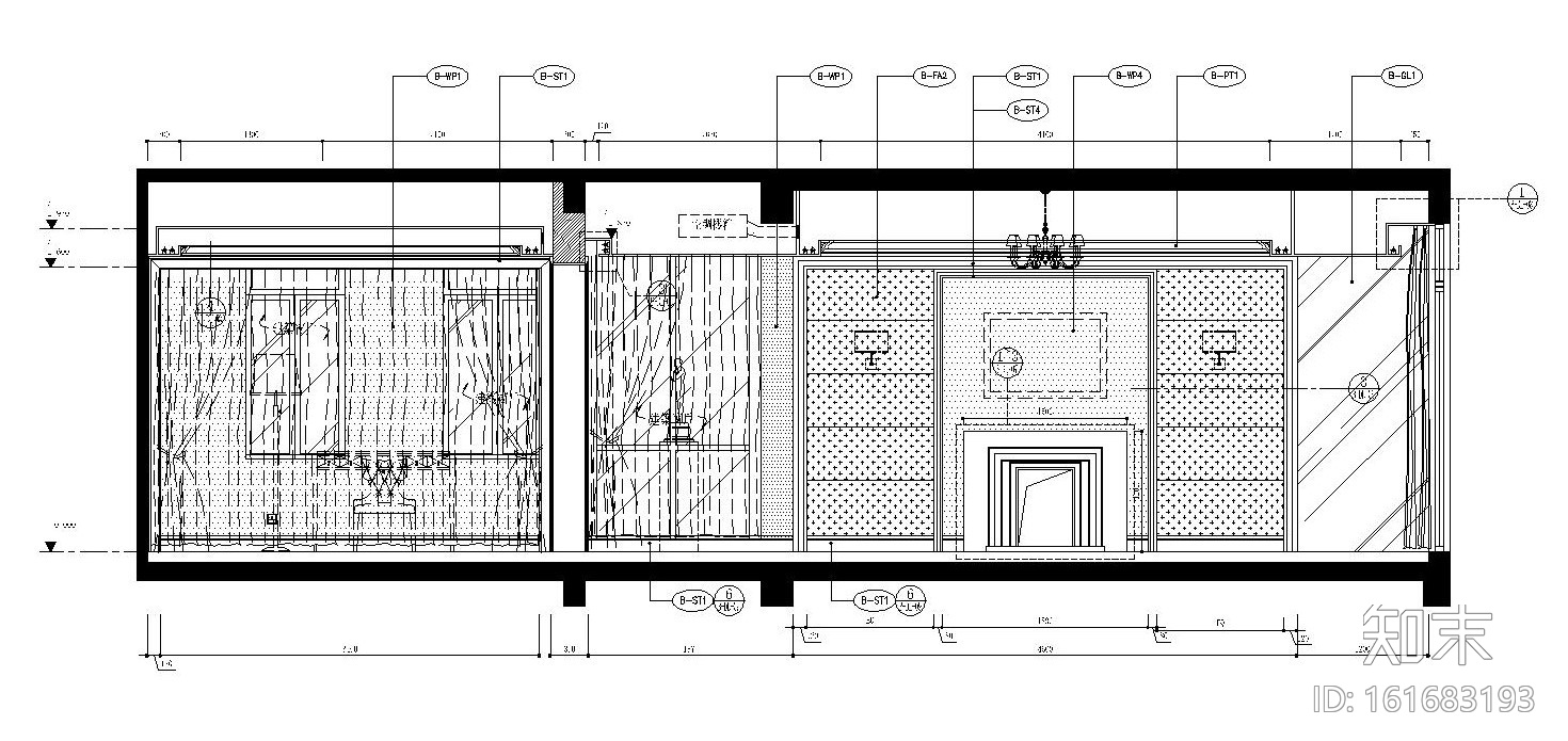 [苏州]现代简约风格独栋别墅装修全套施工图cad施工图下载【ID:161683193】