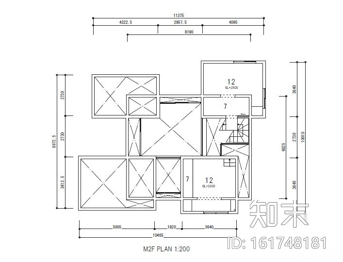 极简风格独栋住宅室内设计施工图（附实景图）施工图下载【ID:161748181】