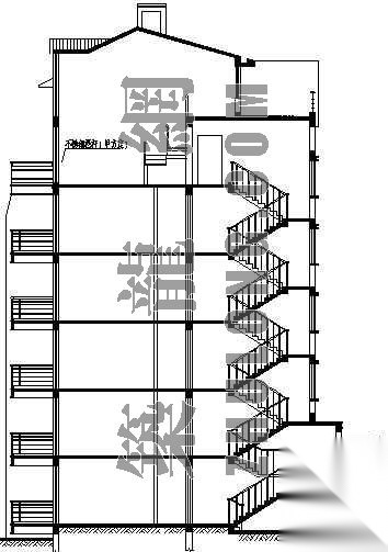 某住宅楼设计方案cad施工图下载【ID:149855160】