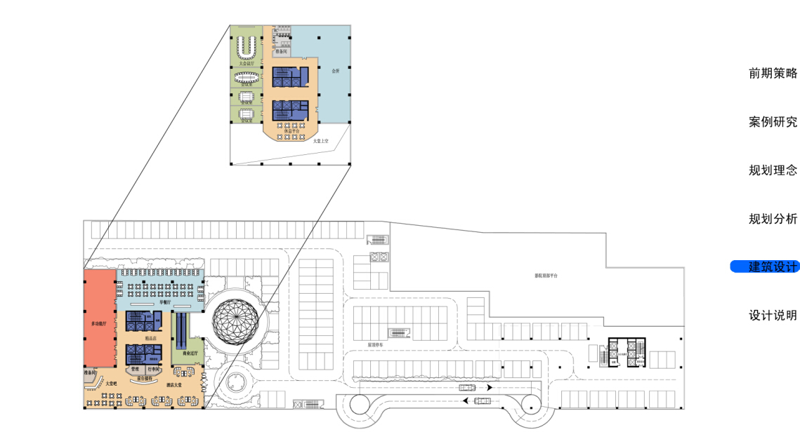 [河北]高层多业态都市综合体建筑设计方案文本（含两套方...cad施工图下载【ID:167375175】