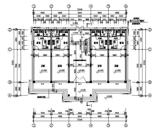 某乡村三层办公楼建筑施工图cad施工图下载【ID:149944198】