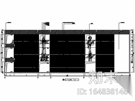 [北京]名家艺术馆展厅施工图cad施工图下载【ID:164838147】