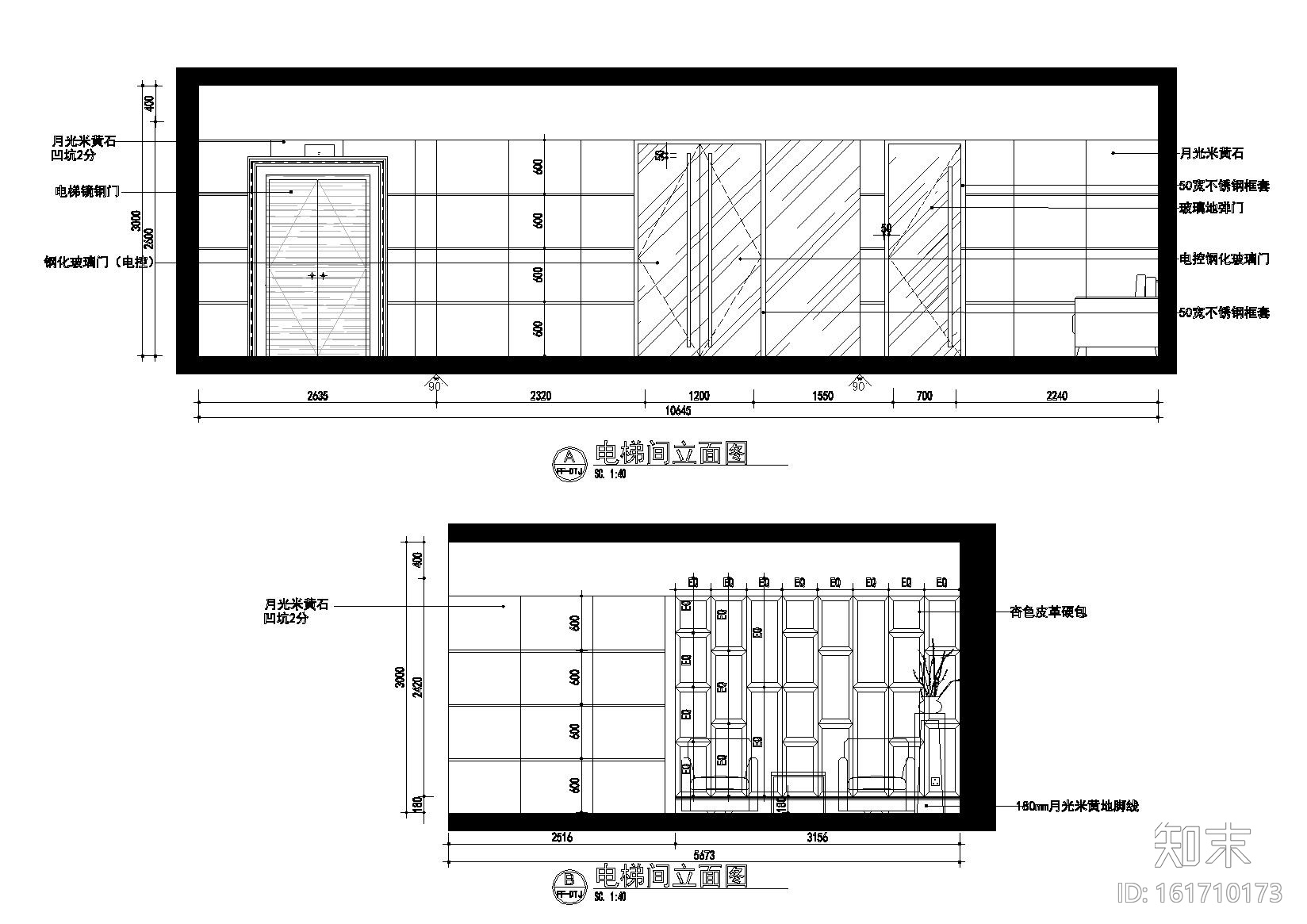 [江苏]锡安月子中心装饰CAD施工图+效果图cad施工图下载【ID:161710173】