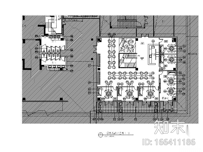 [成都]某高档会所设计装修图cad施工图下载【ID:166411186】