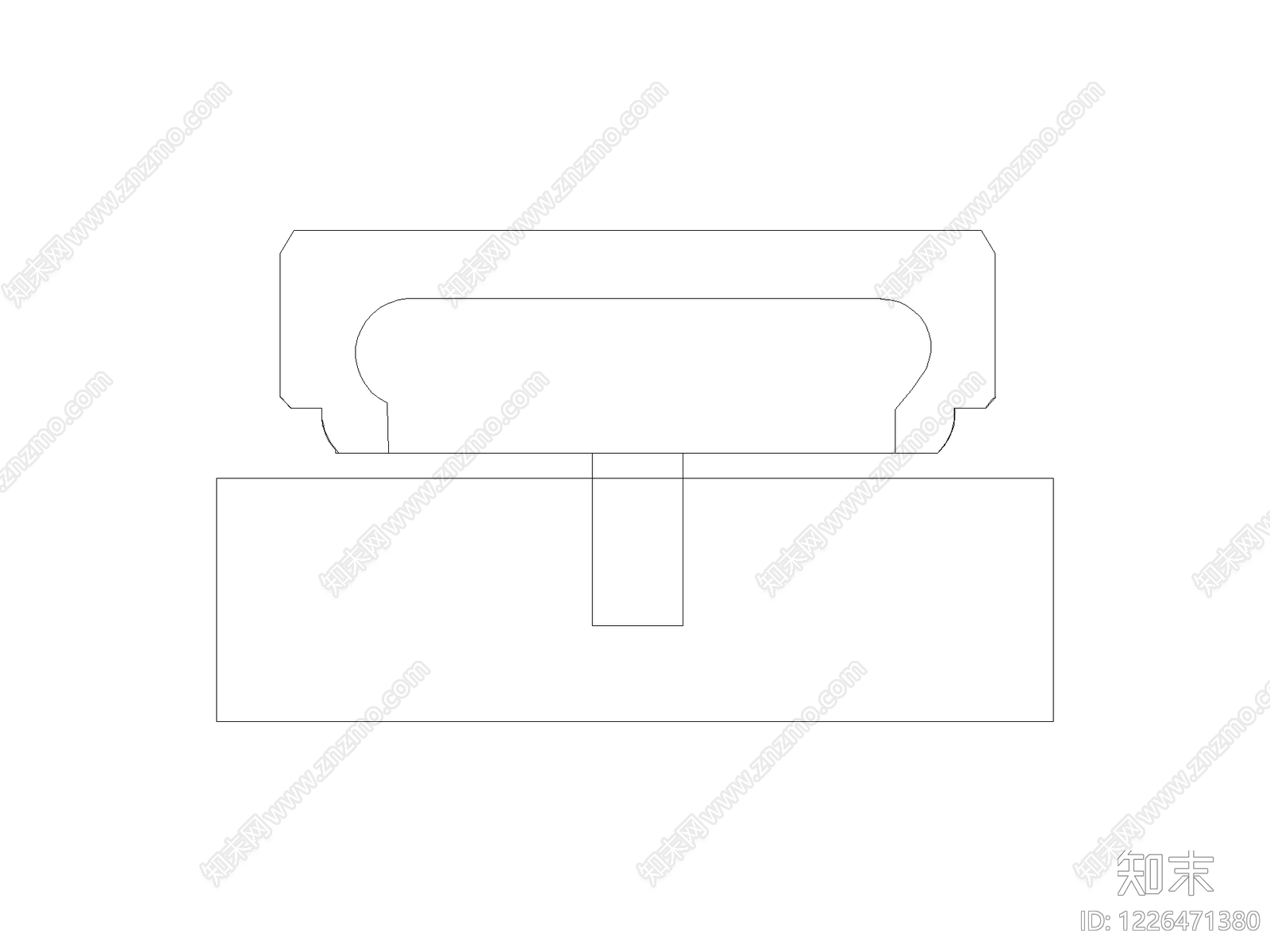 现代装饰线条CAD图纸